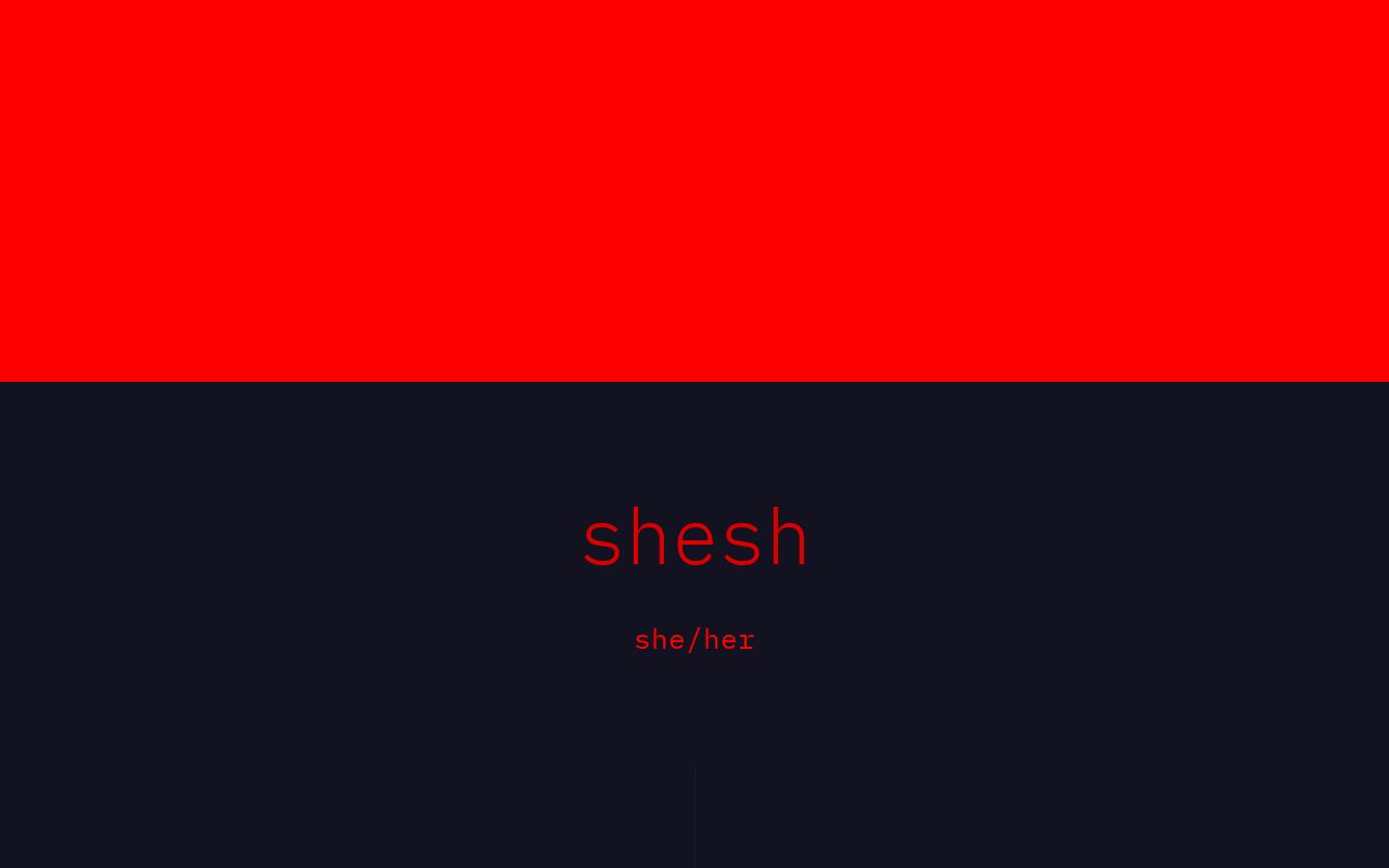 Carrd profile picture for @sheshh